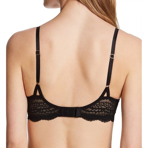 🆕 NATORI Breakout Full Contour Underwire Bra Black 34DD #731319 - Picture 2 of 9